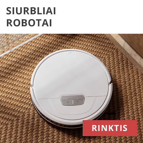 Siurbliai robotai internetu